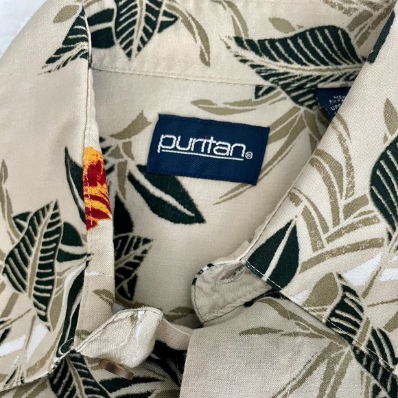 Tropical Island Men's Shirt (size XL) - Picture 2 of 3